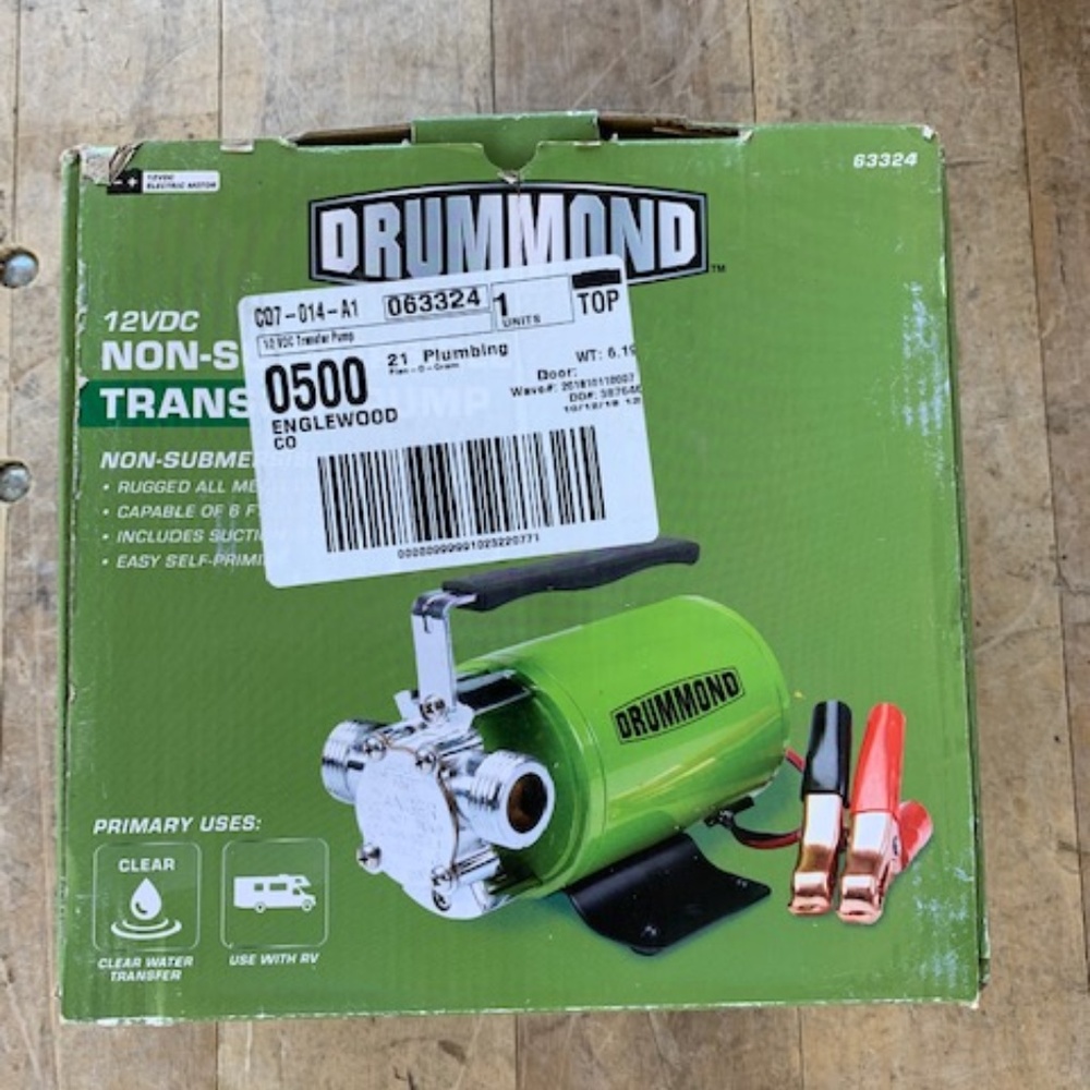Drummond Transfer pump